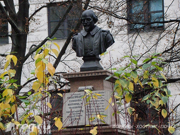 Памятник Уильяму Шекспиру