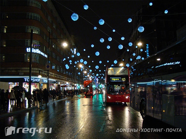 В Лондоне царит Рождественская атмосфера
