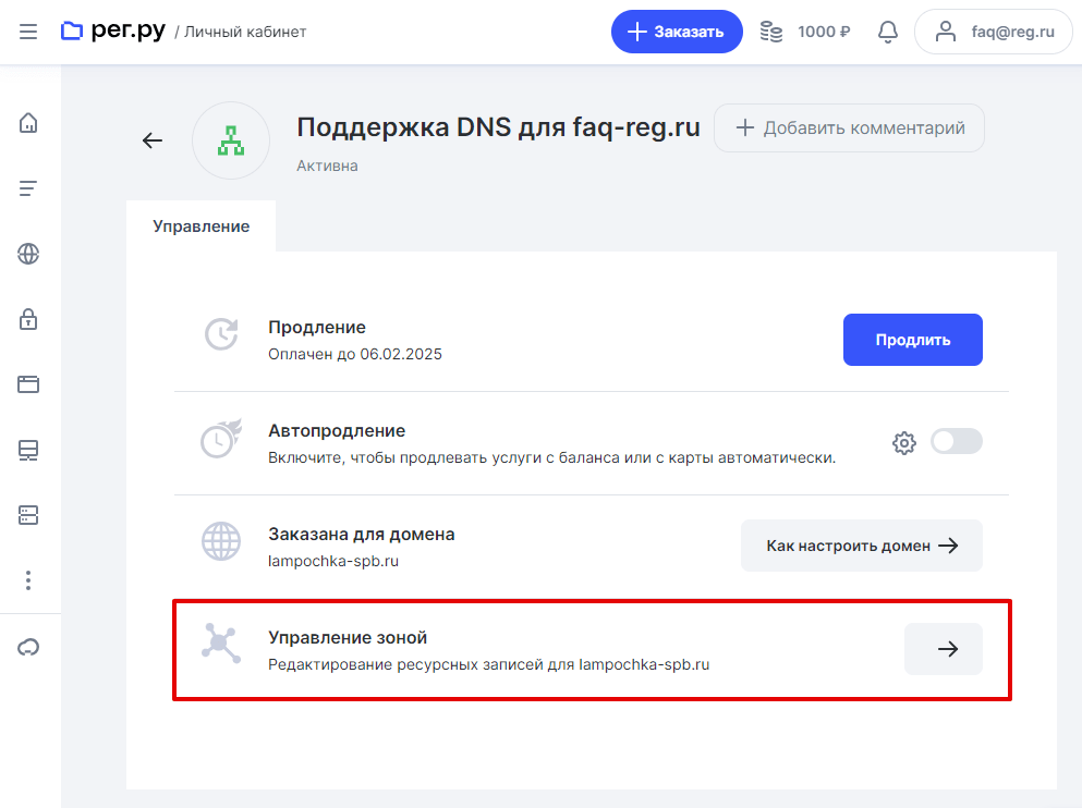  DNS  - Domain4ik