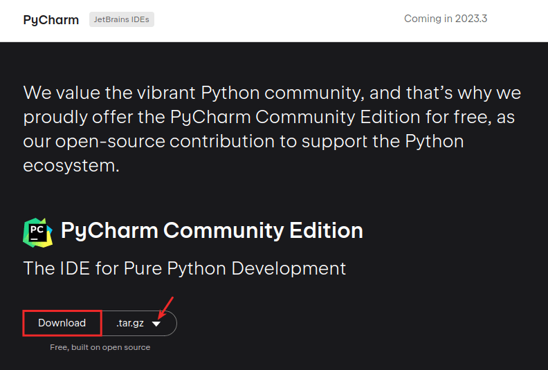 pycharm linux 1