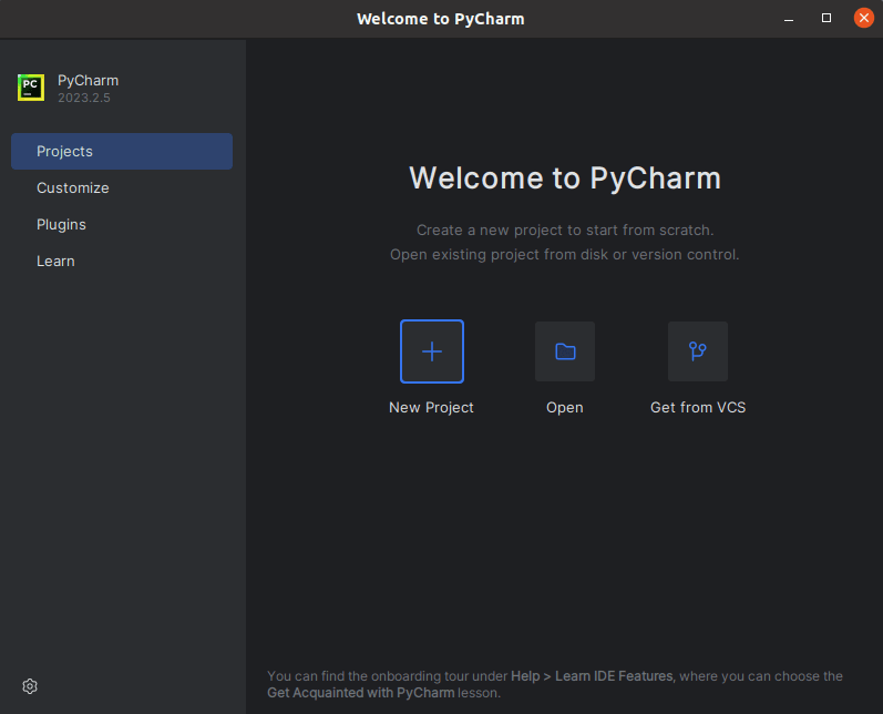 pycharm linux 4