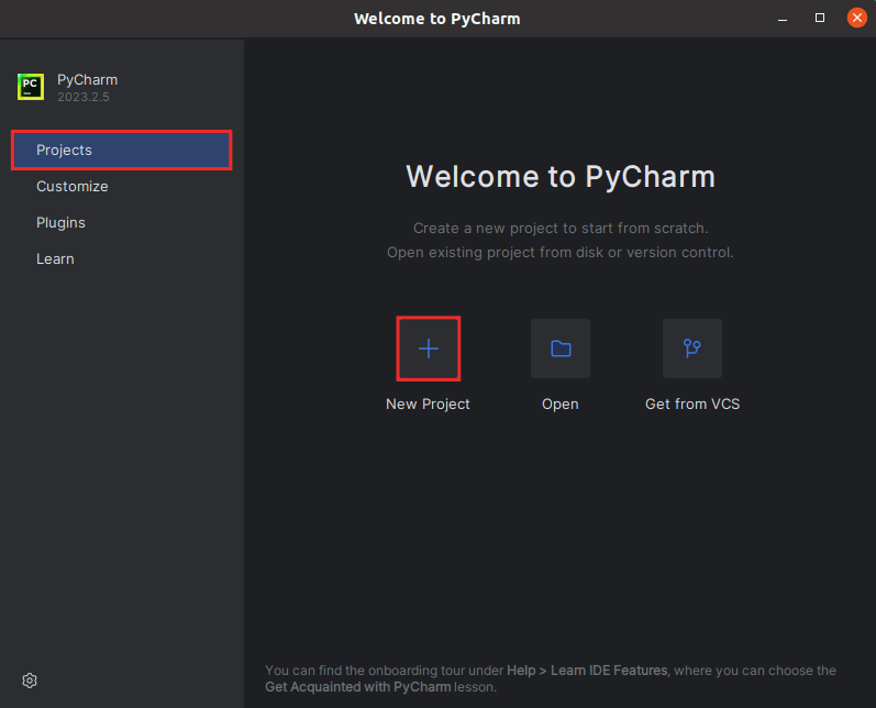 pycharm linux 5