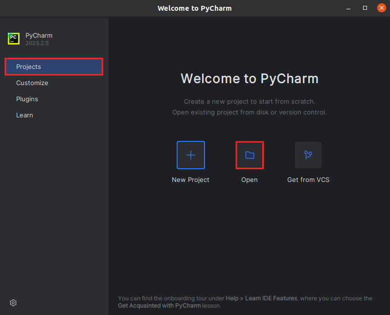 pycharm linux 6