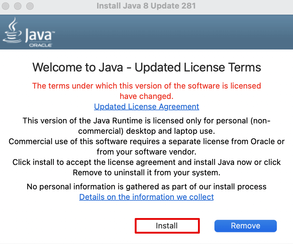 Как установить Java 5