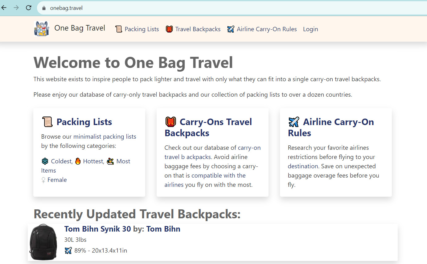Сайт-блог "одной сумки". Попутного ветра: 6 доменных зон для туристических агентств и путешественников