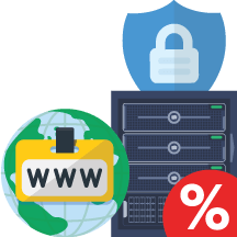 Всё для сайта при регистрации домена: хостинг и SSL в подарок